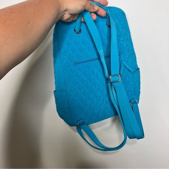 Vera Bradley teal‎ small backpack main image 4
